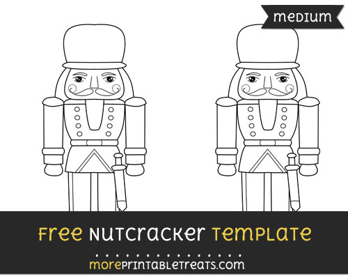 Free Nutcracker Template - Medium