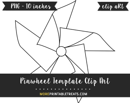 Free Pinwheel Template - Clipart