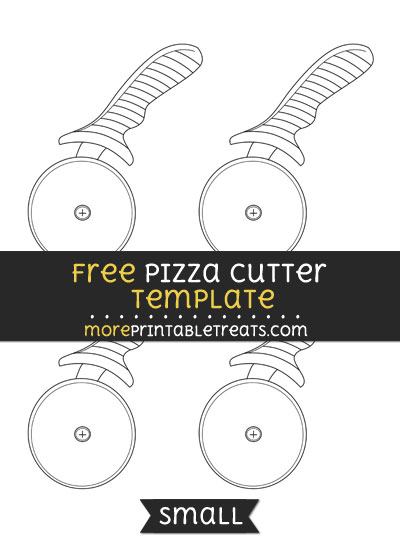 Free Pizza Cutter Template - Small