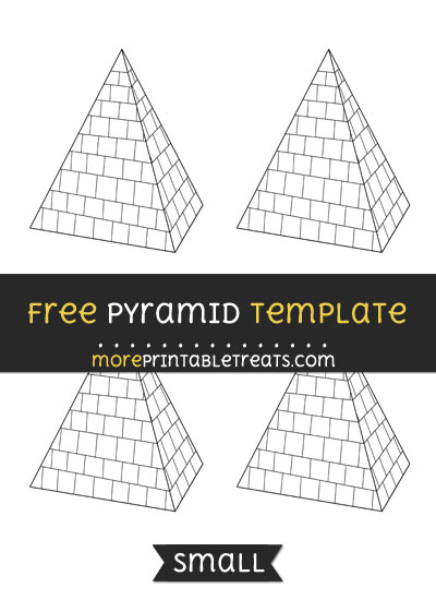 Free Pyramid Template - Small