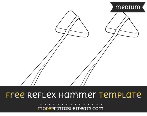 Free Reflex Hammer Template - Medium
