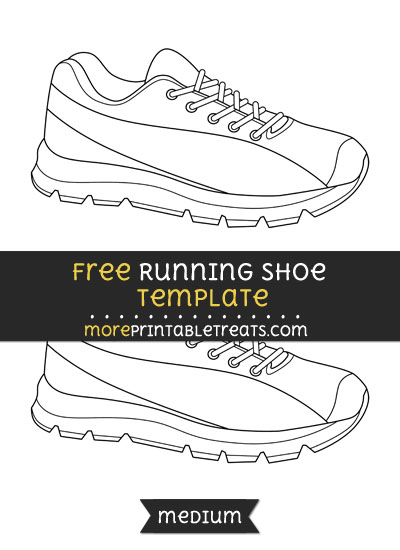 Running Shoe Template Medium