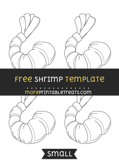 Free Shrimp Template - Small