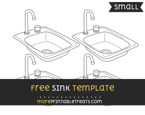 Free Sink Template - Small