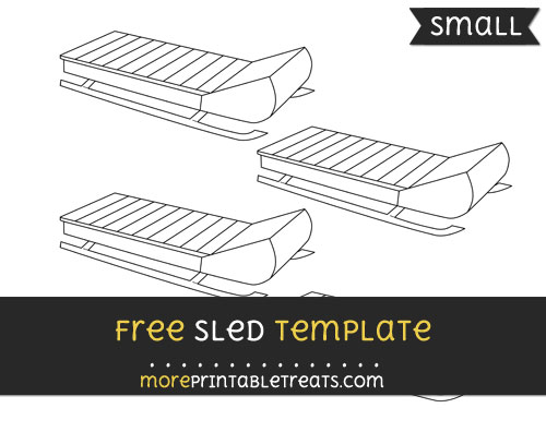 Free Sled Template - Small