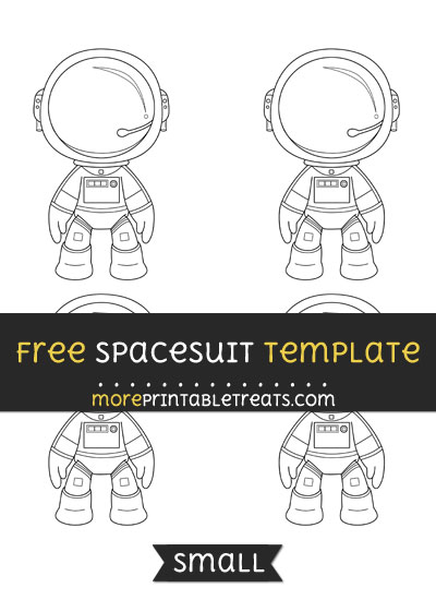 Free Spacesuit Template - Small