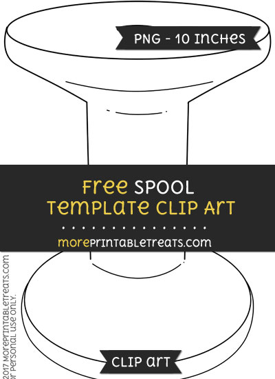 Free Spool Template - Clipart