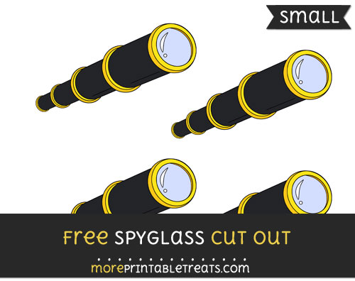 Free Spyglass Cut Out - Small Size Printable