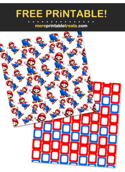 Free Printable Super Mario Bros Backgrounds