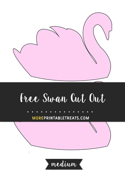Free Swan Cut Out - Medium