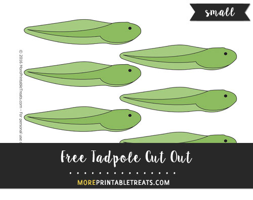 Free Tadpole Cut Out - Small