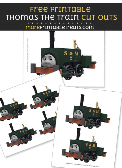 Free Thomas and Friends Character Cut Outs - Printable - Thomas the Train and Friends