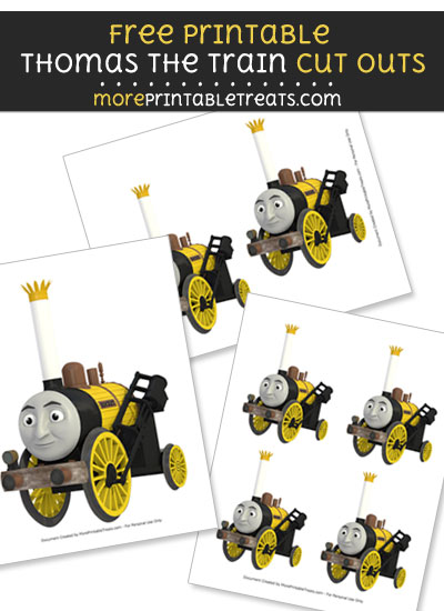 Free Thomas the Train and Friends Character Cut Outs - Printable - Thomas the Train and Friends