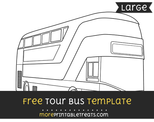 Free Tour Bus Template - Large