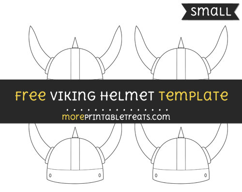 Free Viking Helmet Template - Small