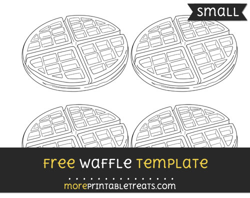 Free Waffle Template - Small