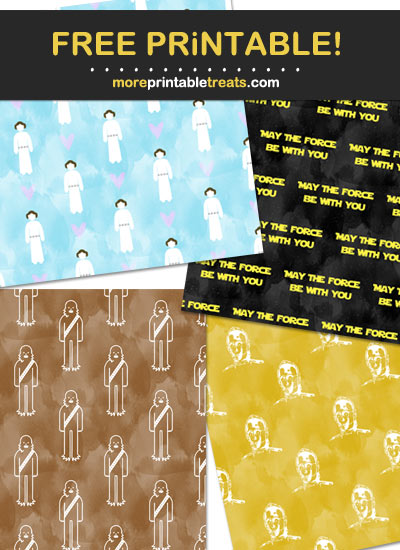 Free Printable Watercolor Star Wars Backgrounds