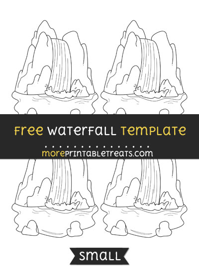 Free Waterfall Template - Small