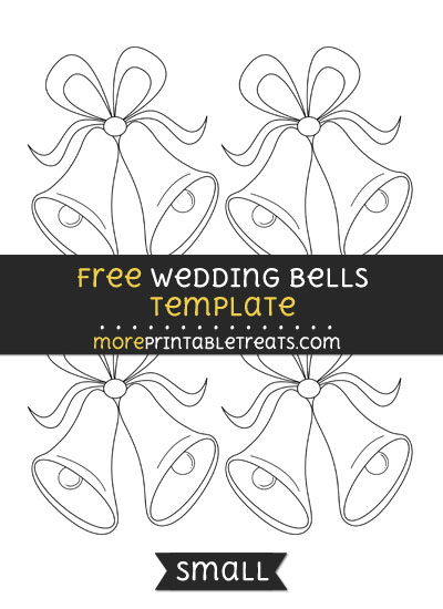 Free Wedding Bells Template - Small