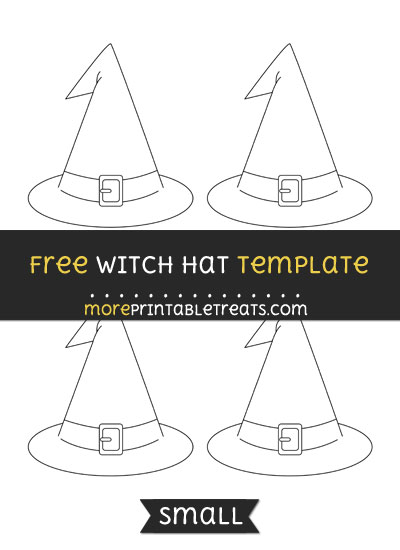 Free Witch Hat Template - Small