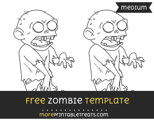 Free Zombie Template - Medium
